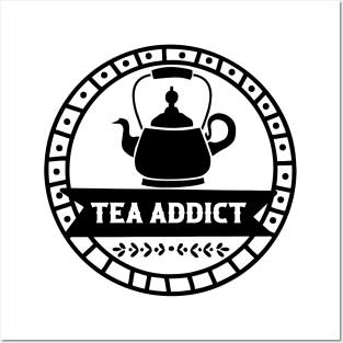 Tea Addict - Retro Vintage Posters and Art